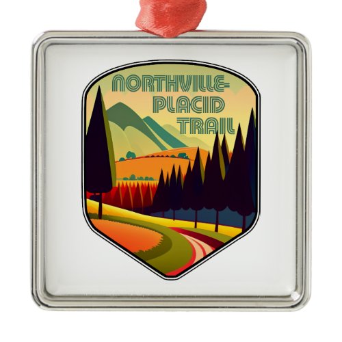 Northville-Placid Trail Colors Metal Ornament