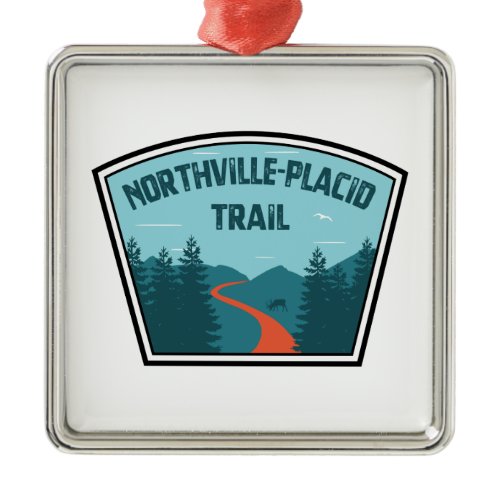 Northville-Placid Trail Metal Ornament