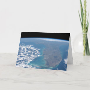 Northward The Florida Peninsula. Card