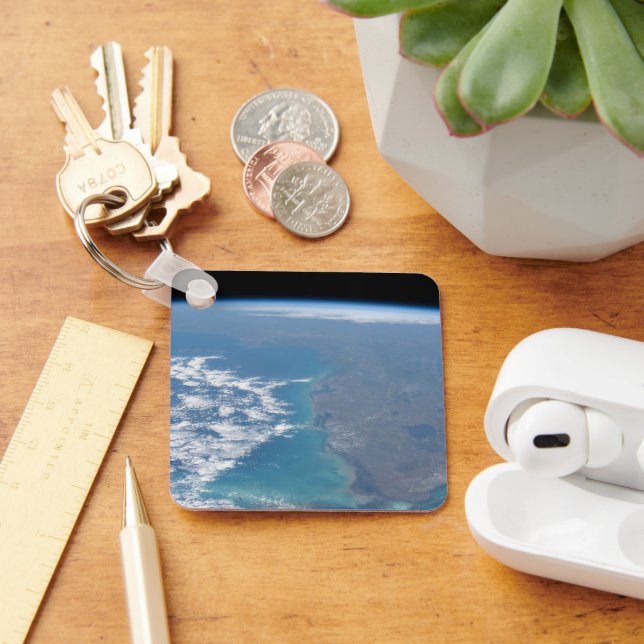 Northward The Florida Peninsula. Keychain (Desk)