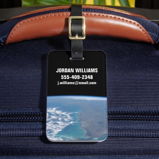 Northward The Florida Peninsula. Luggage Tag (Front Insitu 2)