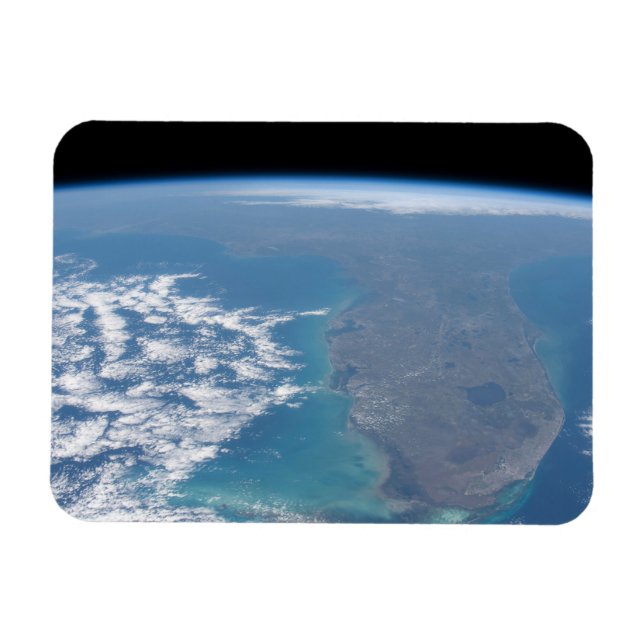 Northward The Florida Peninsula. Magnet (Horizontal)