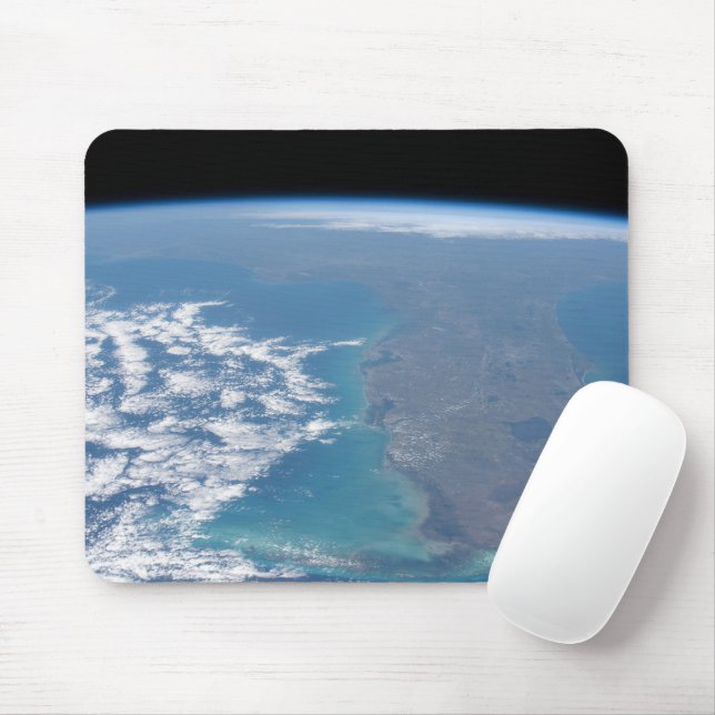 Northward The Florida Peninsula. Mouse Pad (With Mouse)
