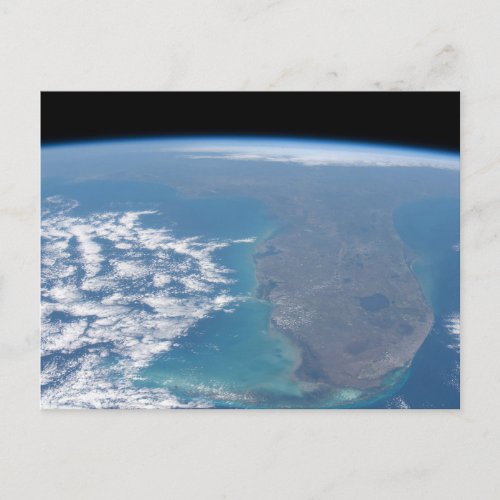 Northward The Florida Peninsula Postcard