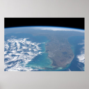 Northward The Florida Peninsula. Poster