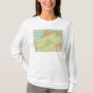Northwest Africa with shipping routes T-Shirt