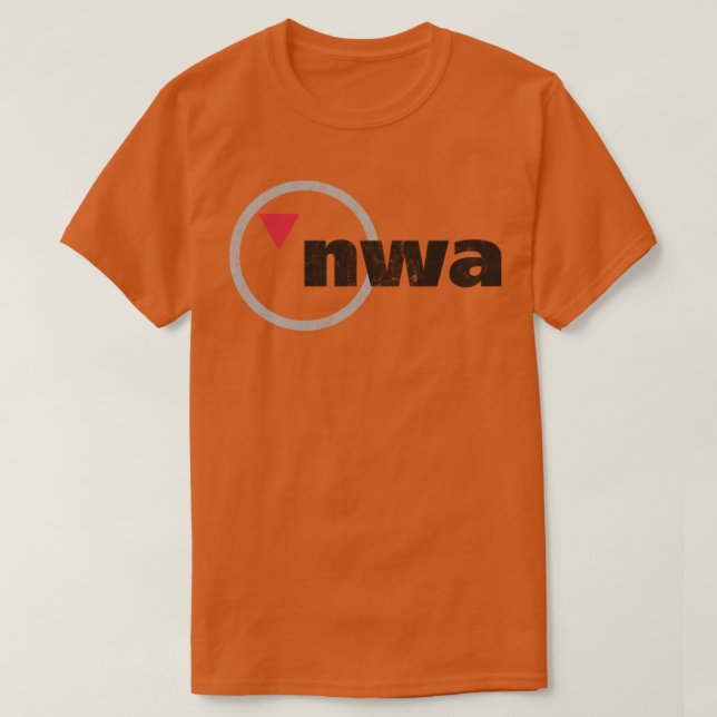 Northwest Airlink Airlines Logo T-Shirt (Design Front)