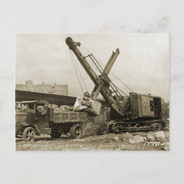 Northwest Crane and Shovel OPERATING ENGINEER 23 Postcard (Front)
