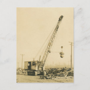 Northwest Crane and Shovel OPERATING ENGINEER 27 Postcard