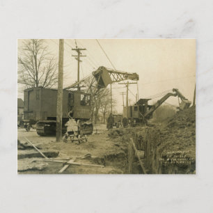 Northwest Crane and Shovel OPERATING ENGINEER 6 Postcard