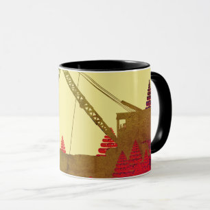 Northwest Crane and Shovel OPERATING ENGINEER art Mug