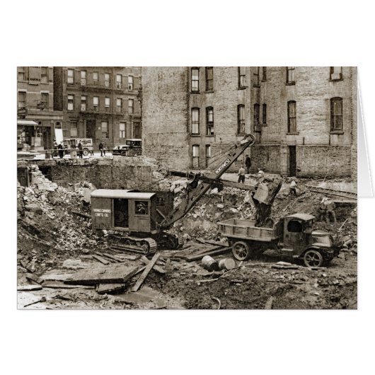 Northwest Crane and Shovel OPERATING ENGINEER Cards (Front Horizontal)