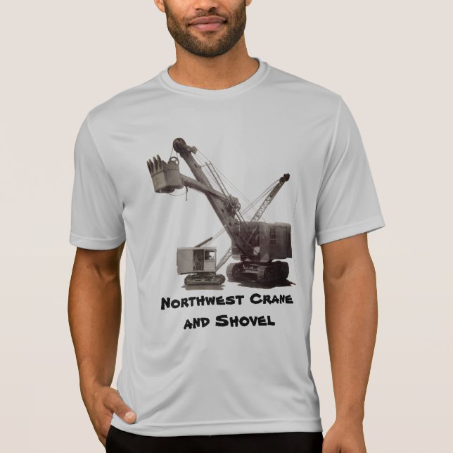 Northwest Crane and Shovel OPERATING ENGINEER T-Shirt (Front)