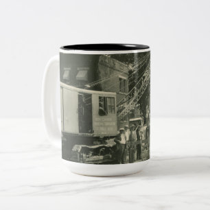 Northwest Crane and Shovel OPERATING ENGINEER Two-Tone Coffee Mug