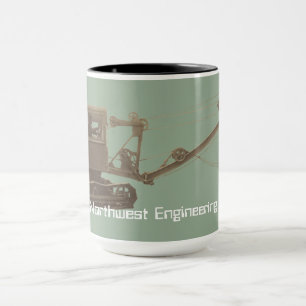 Northwest Crane Crane Operator Early Shovel Mug