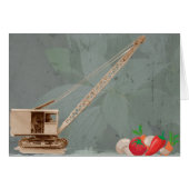 Northwest Crane in the Garden Crane Operator (Front Horizontal)