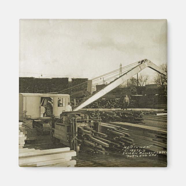 Northwest CRANE OPERATOR CABLE SHOVEL OPERATOR 21 Magnet (Front)