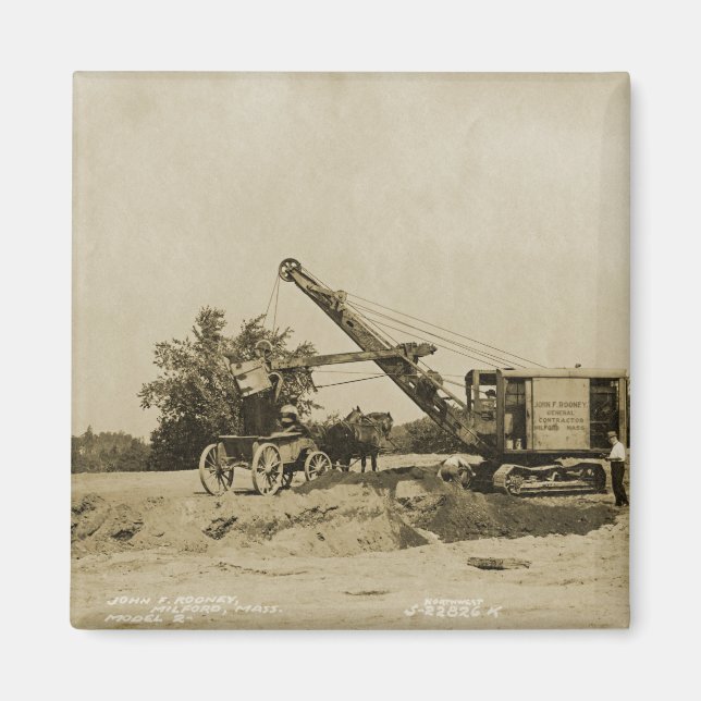 Northwest CRANE OPERATOR CABLE SHOVEL OPERATOR 29 Magnet (Front)