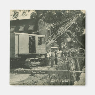 Northwest CRANE OPERATOR CABLE SHOVEL OPERATOR 38 Magnet