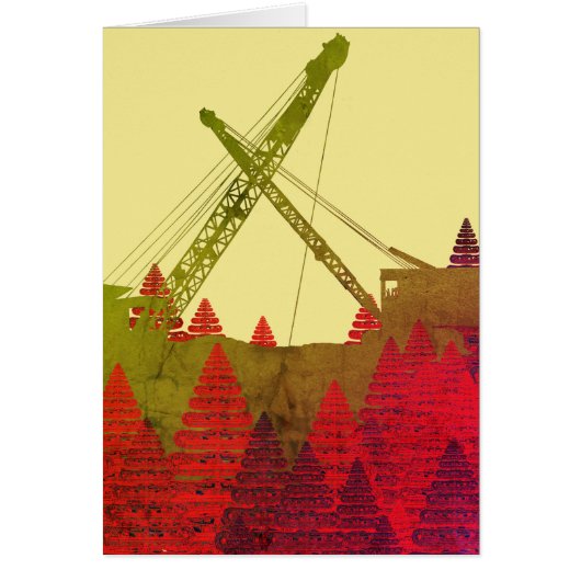 Northwest Crane operator OPERATING ENGINEER art Cards (Front)