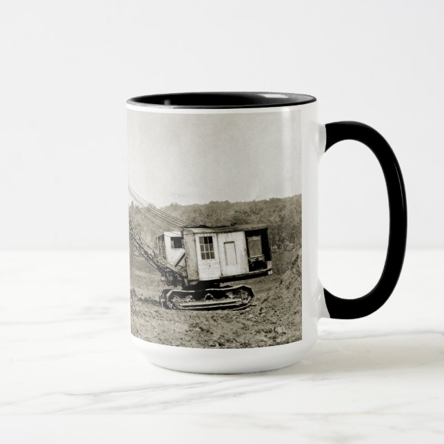 NORTHWEST CRAWLER CRANE MODEL 105 crane operator Mug (Right)
