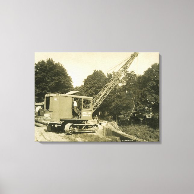 NORTHWEST ENGINEERING CRANE AND SHOVEL PRINT 26 (Front)