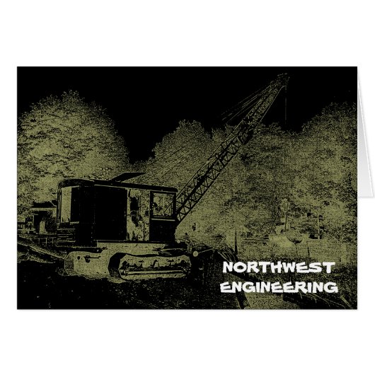 NORTHWEST ENGINEERING CRANE OPERATOR DARK ART (Front Horizontal)