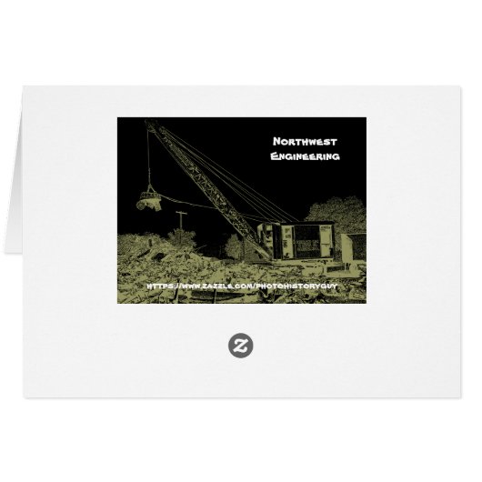 NORTHWEST ENGINEERING CRANE OPERATOR  DARK ART (Back Horizontal)