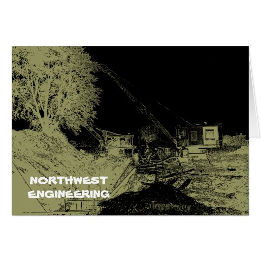 NORTHWEST ENGINEERING CRANE OPERATOR  DARK ART (Front Horizontal)