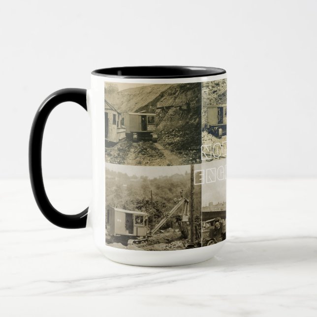 NORTHWEST ENGINEERING CRANE OPERATOR SHOVEL MUG 2 (Left)