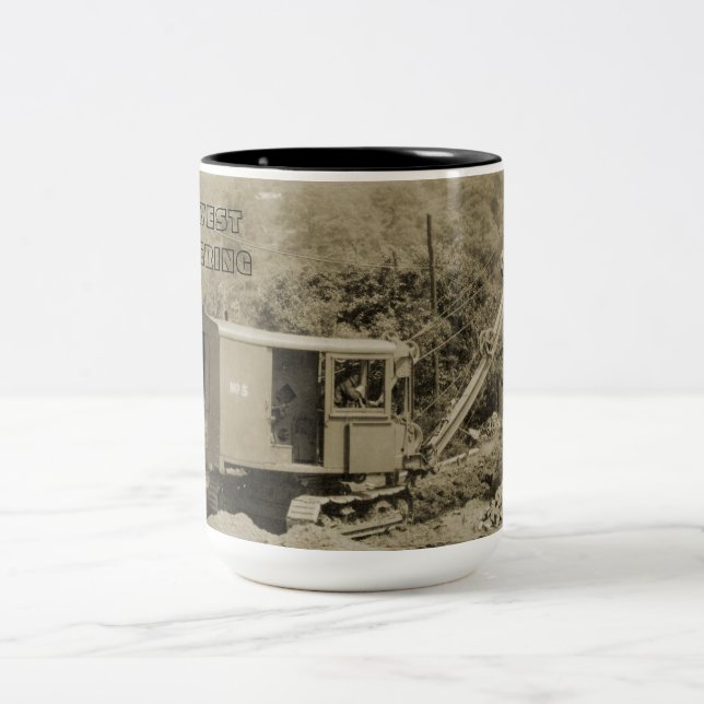 NORTHWEST ENGINEERING CRANE SHOVEL MUG EARLY (Center)