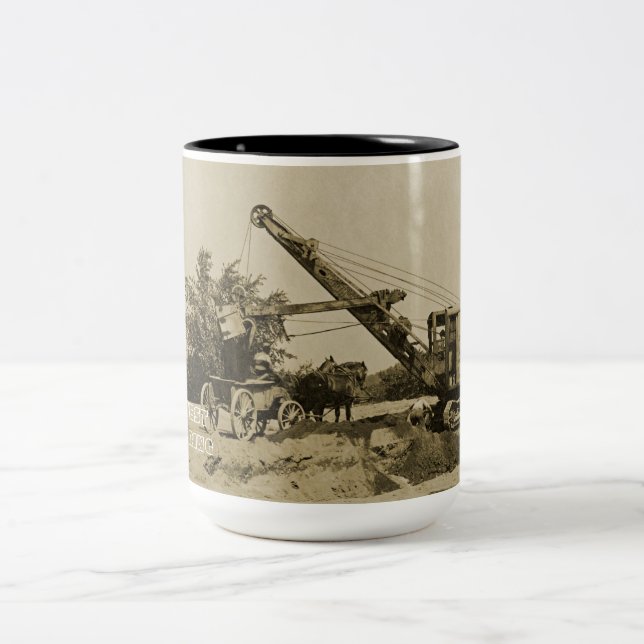 NORTHWEST ENGINEERING CRANE SHOVEL MUG EARLY (Center)