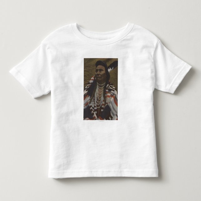 Northwest Indians - Chief Joseph of the Nez Toddler T-shirt (Front)