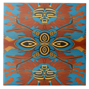 Northwest Native Ceramic Tile