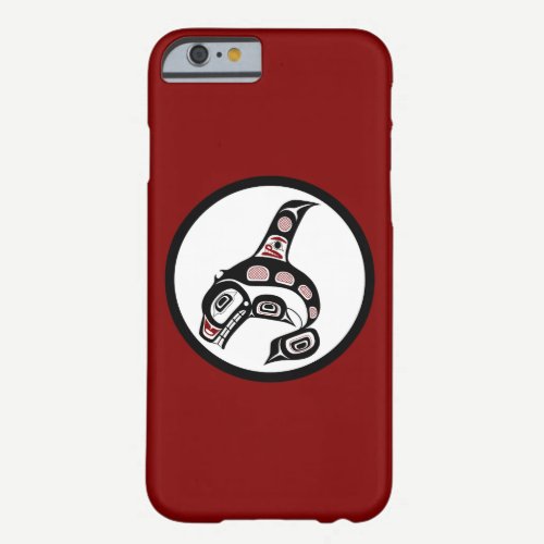 Northwest Pacific coast Haida art Killer whale Barely There iPhone 6 Case