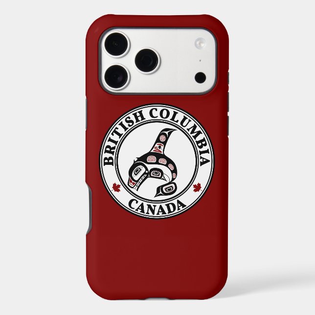 Northwest Pacific coast Haida art Killer whale Case-Mate iPhone Case (Back)
