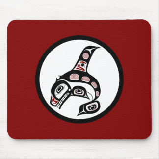 Northwest Pacific coast Haida art Killer whale Mouse Pad