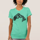 Salmon Native American Design T-Shirt | Zazzle.com