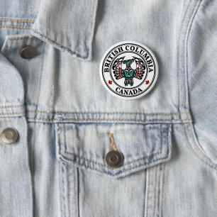 Northwest Pacific coast Haida art Thunderbird Button
