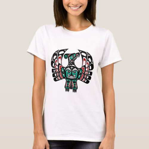 Northwest Pacific coast Haida art Thunderbird T_Shirt