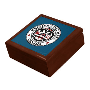Northwest Pacific Coast Haida Weeping Skull Gift Box