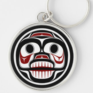 Northwest Pacific coast Haida Weeping skull Keychain