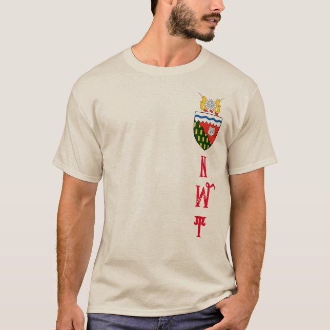 Northwest Territories coay of arms - CANADA T-Shirt (Front)
