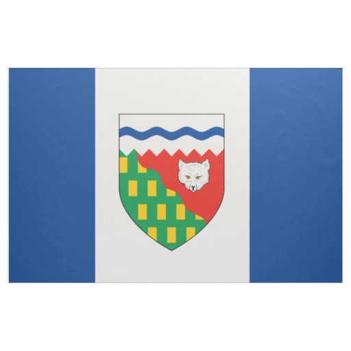 NORTHWEST TERRITORIES Flag Fabric
