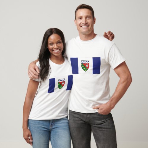 Northwest Territories Flag Graphic T_Shirt