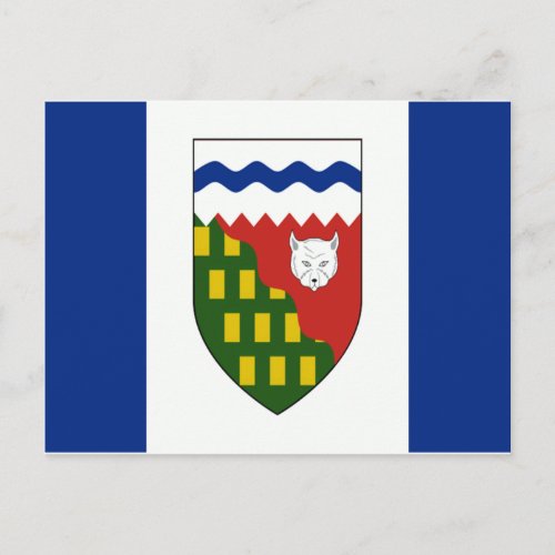 Northwest Territories Flag Postcard