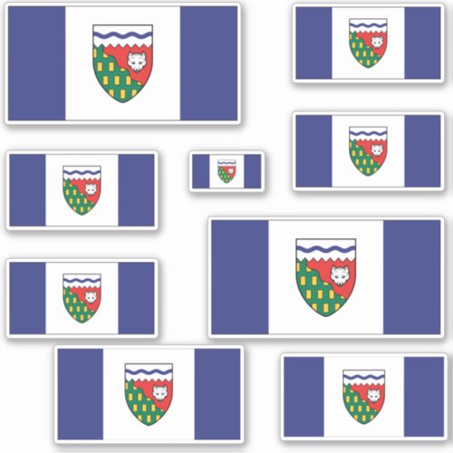 Northwest Territories Flags Graphic Sticker