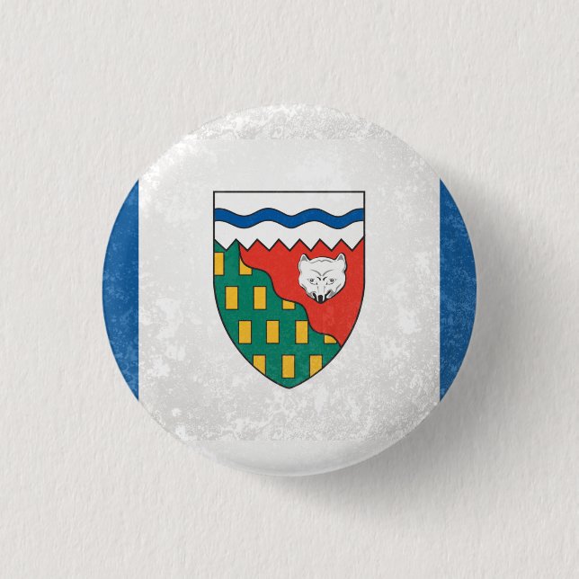 Northwest Territories Pinback Button (Front)