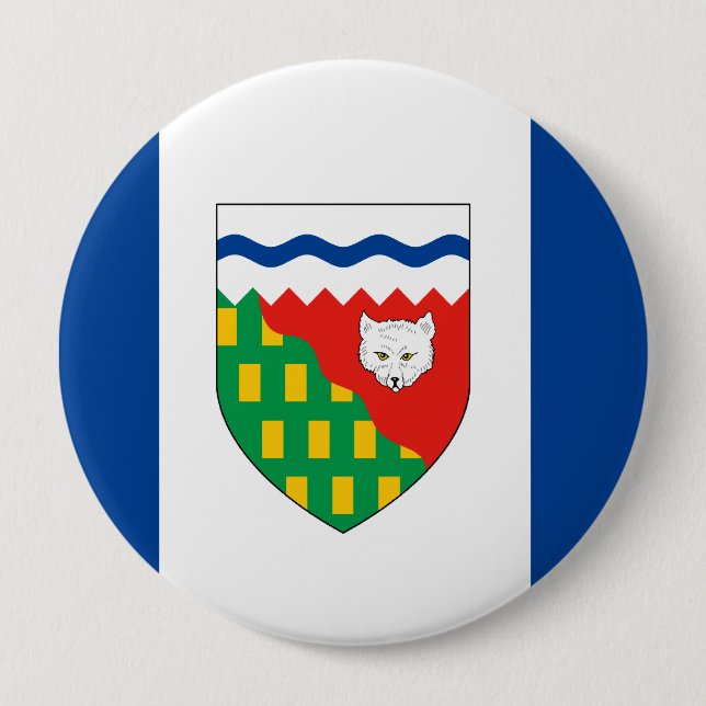 NORTHWEST TERRITORIES PINBACK BUTTON (Front)