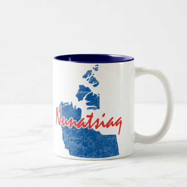 Northwest Territories Two-Tone Coffee Mug (Right)